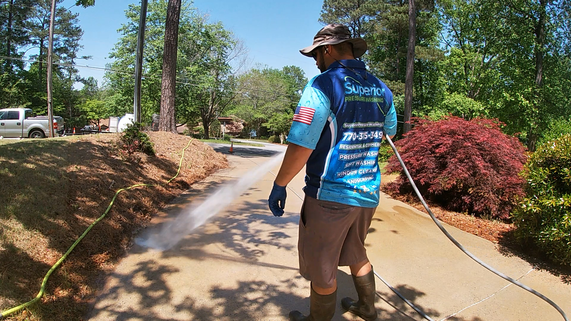 Driveway Cleaning, House Washing, and Deck Cleaning in Kennesaw, GA